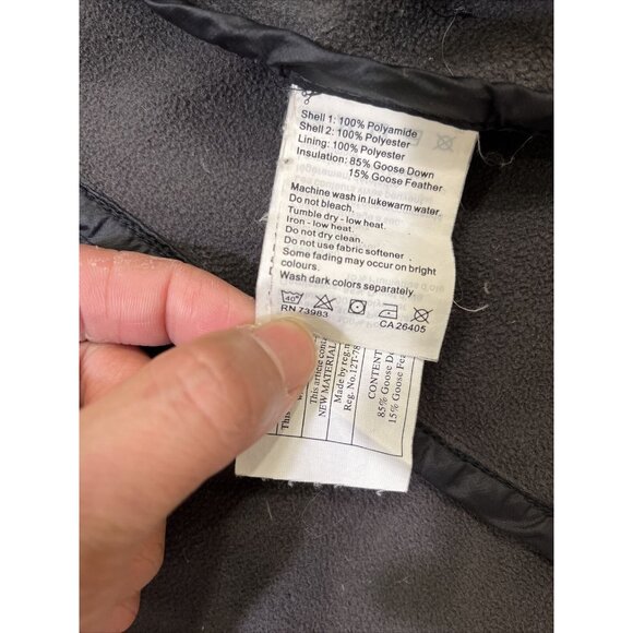 Helly Hansen Verglas Goose Down Pertex Down light Puffer Jacket Women's Black M - Picture 10 of 12